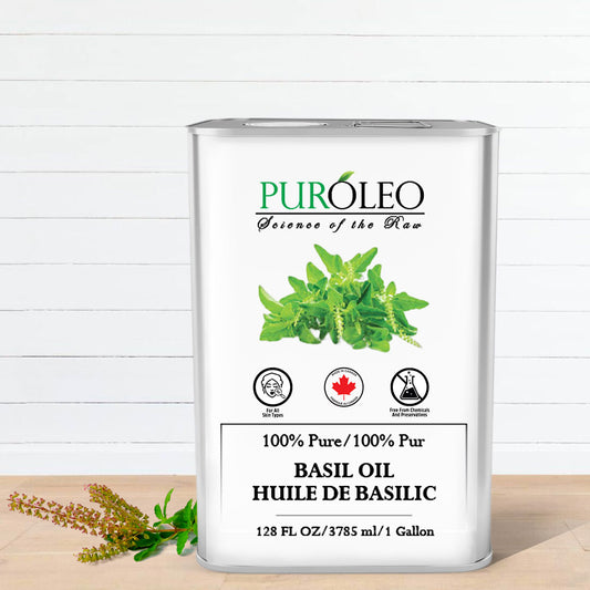 basil essential oil 128oz