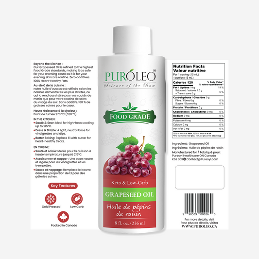 Grapeseed Oil - Food Frade