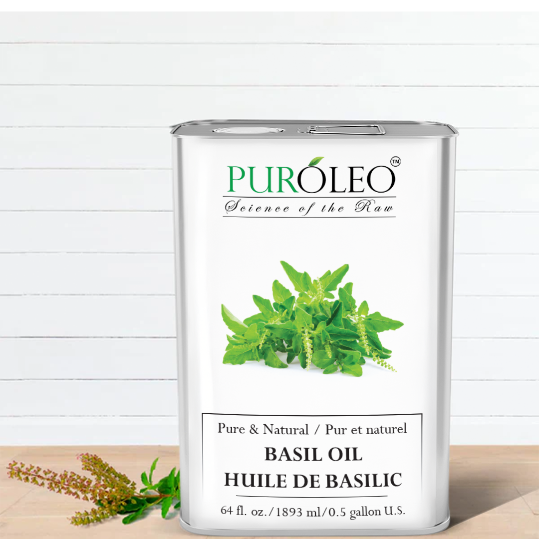 basil essential oil 64oz