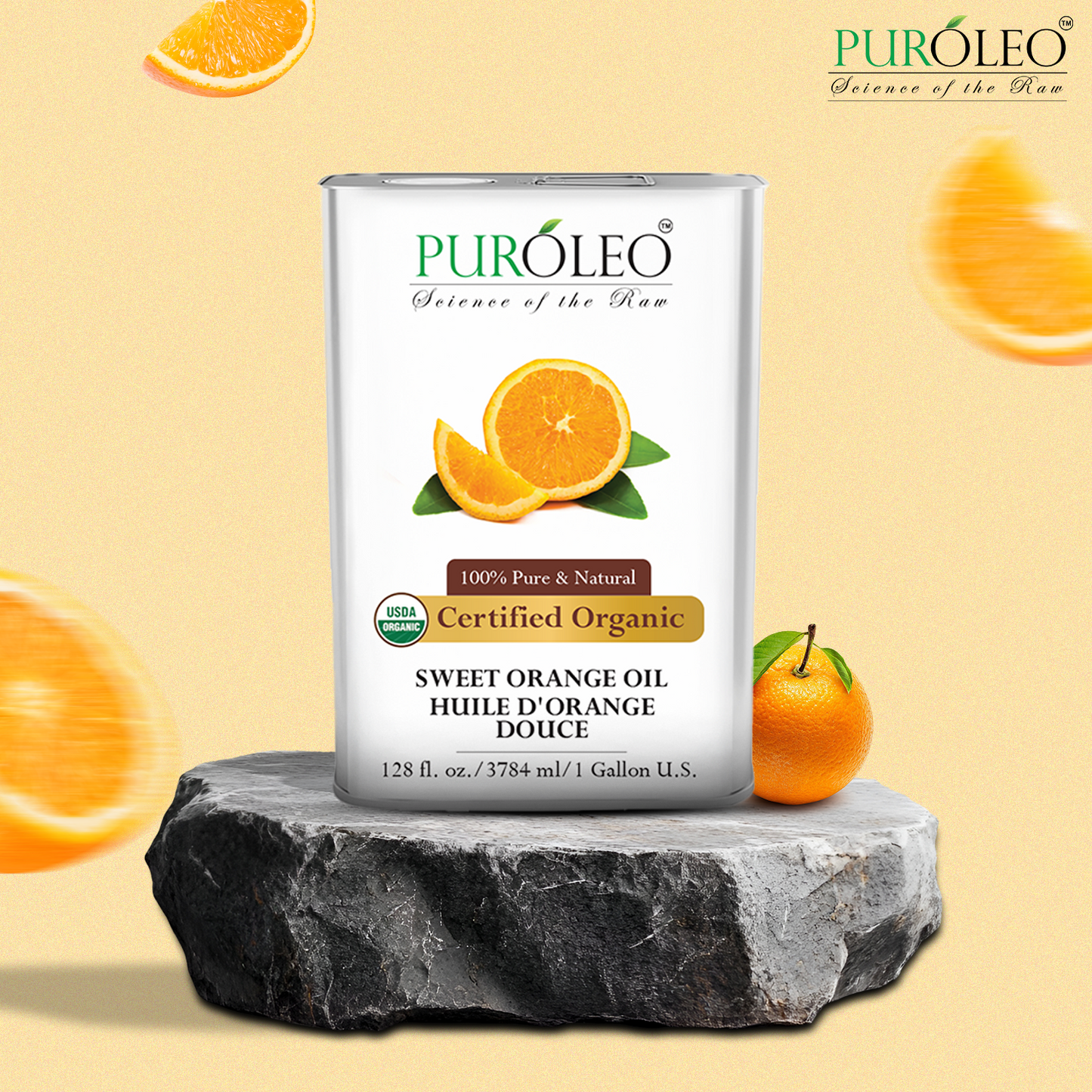 Organic Sweet Orange Essential Oil