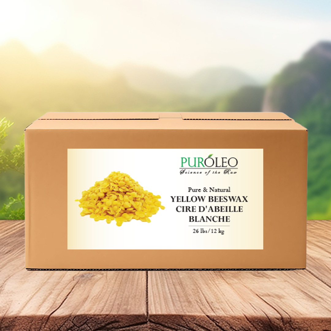 yellow beeswax 26lb