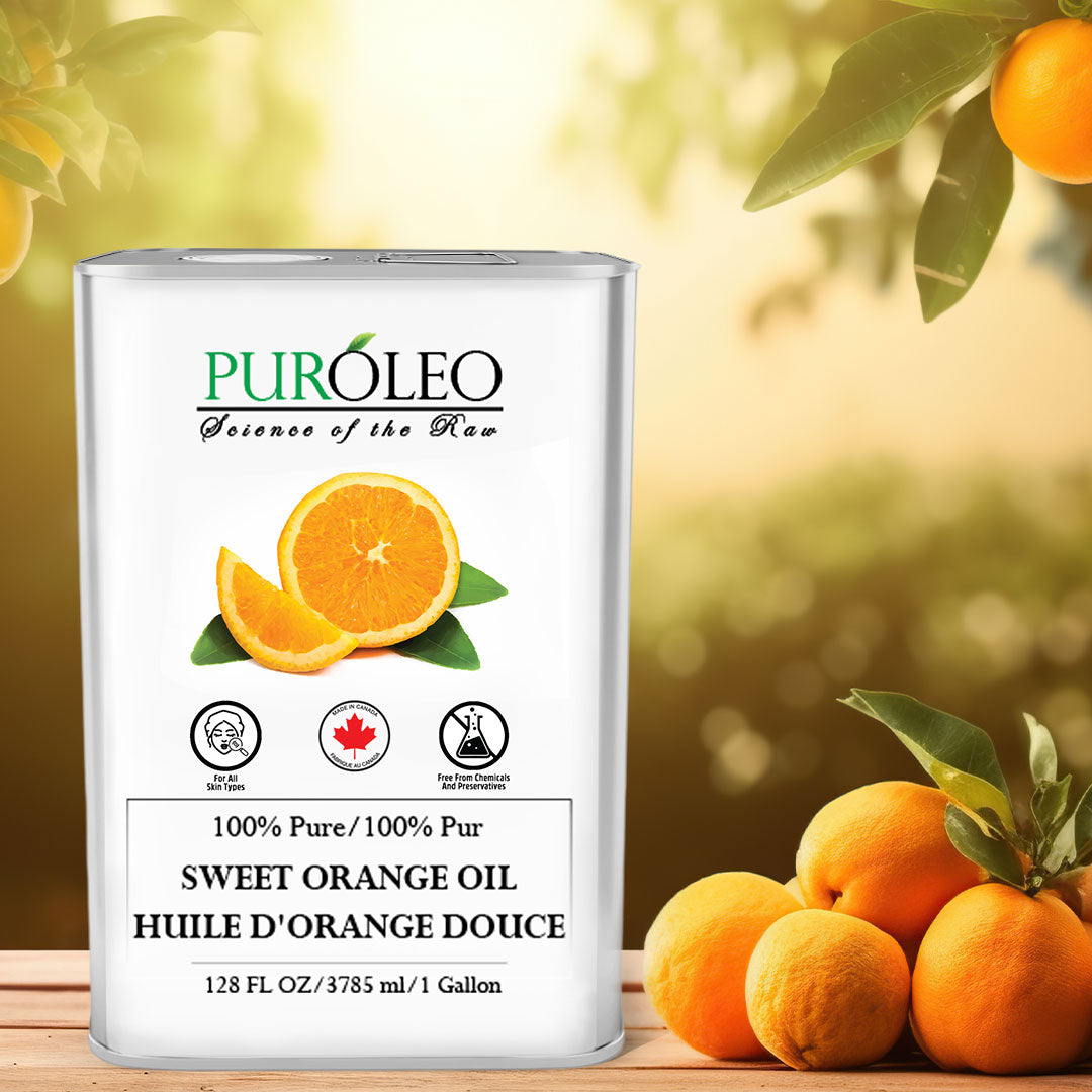 Sweet Almond + Sweet Orange Essential Oil
