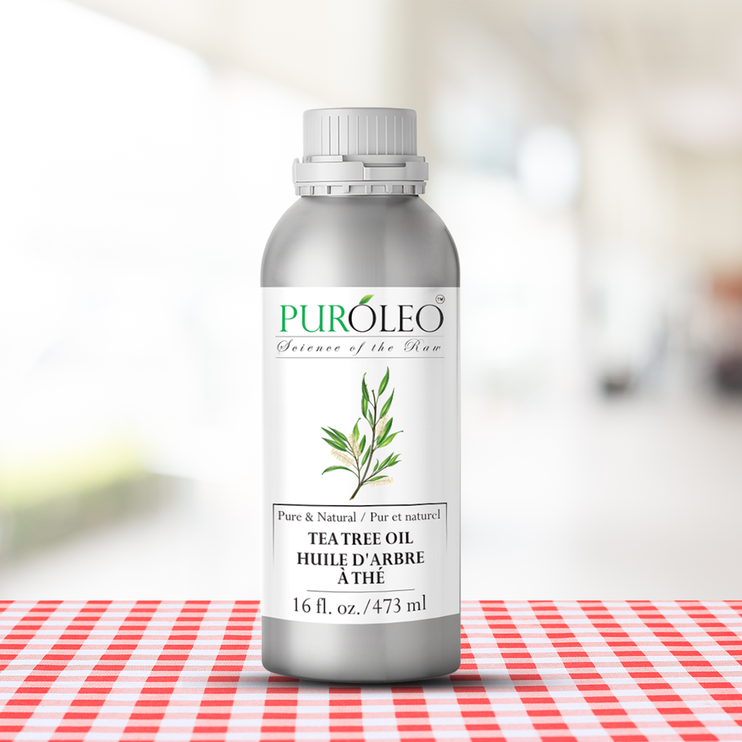 Huile essentielle d'arbre à thé