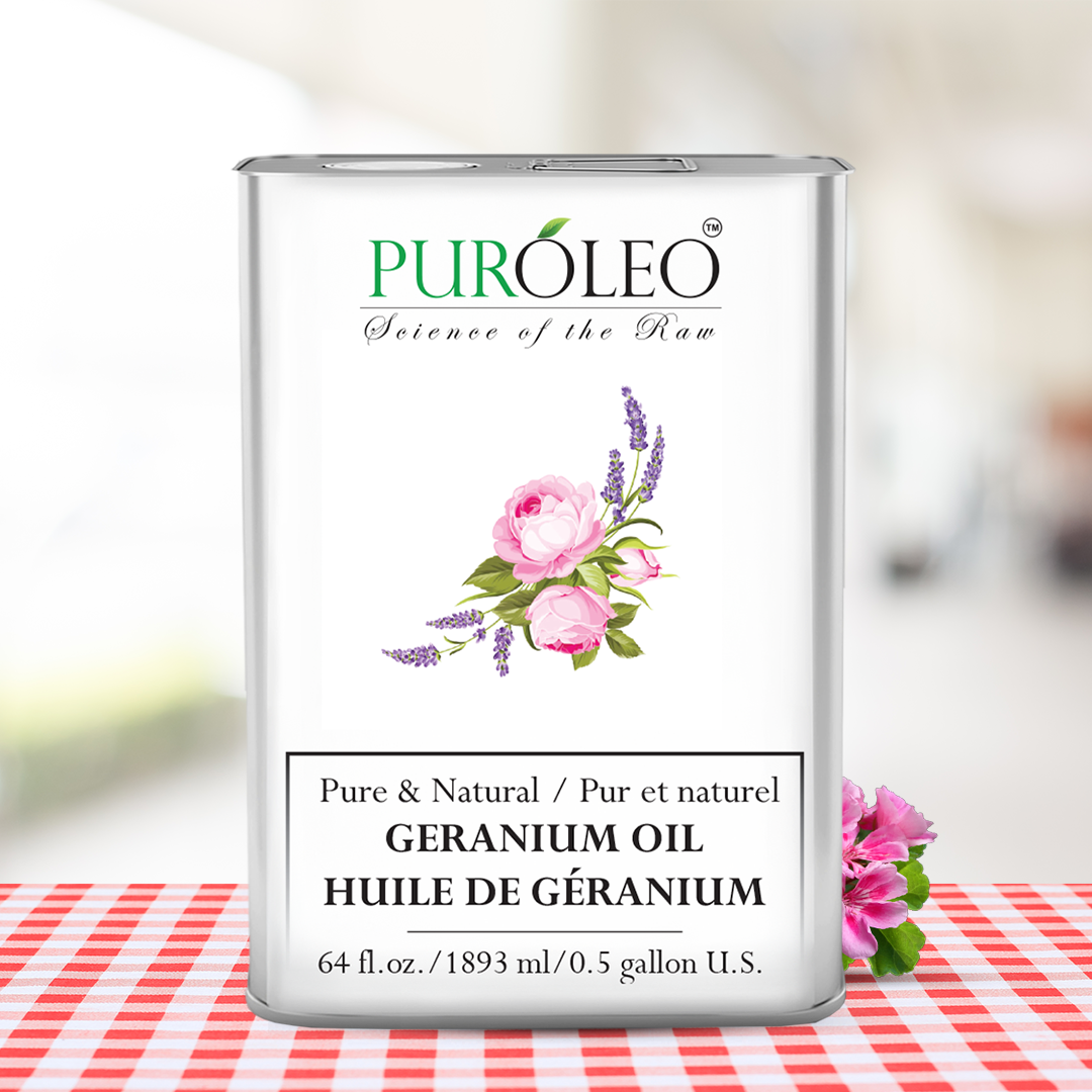 Huile essentielle de géranium