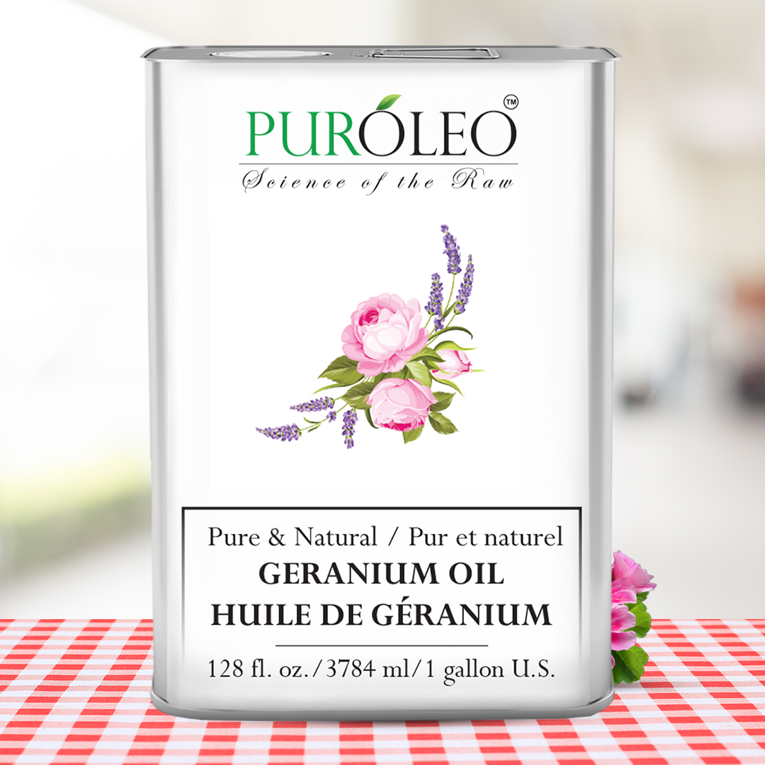 Huile essentielle de géranium