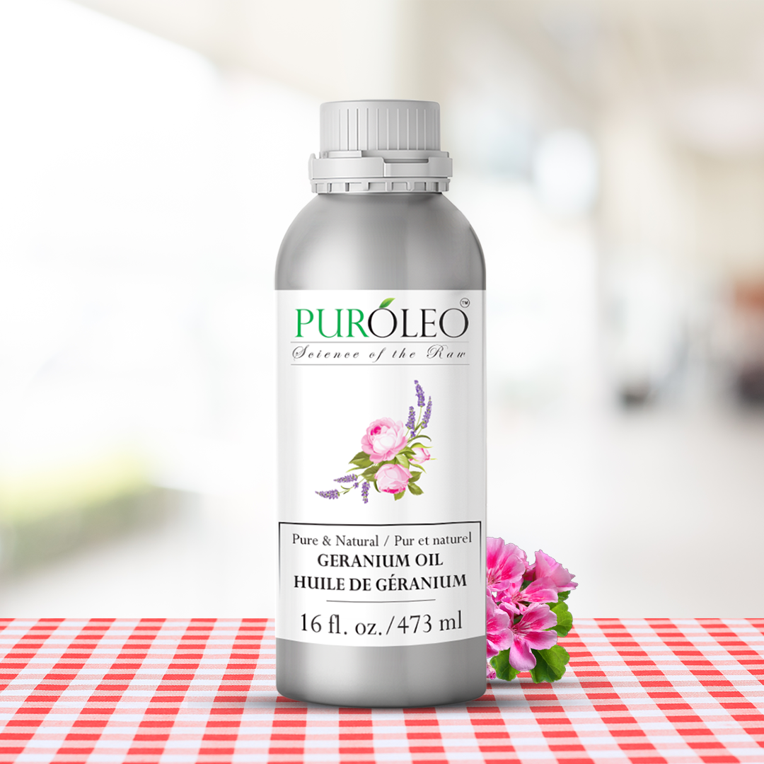 Huile essentielle de géranium
