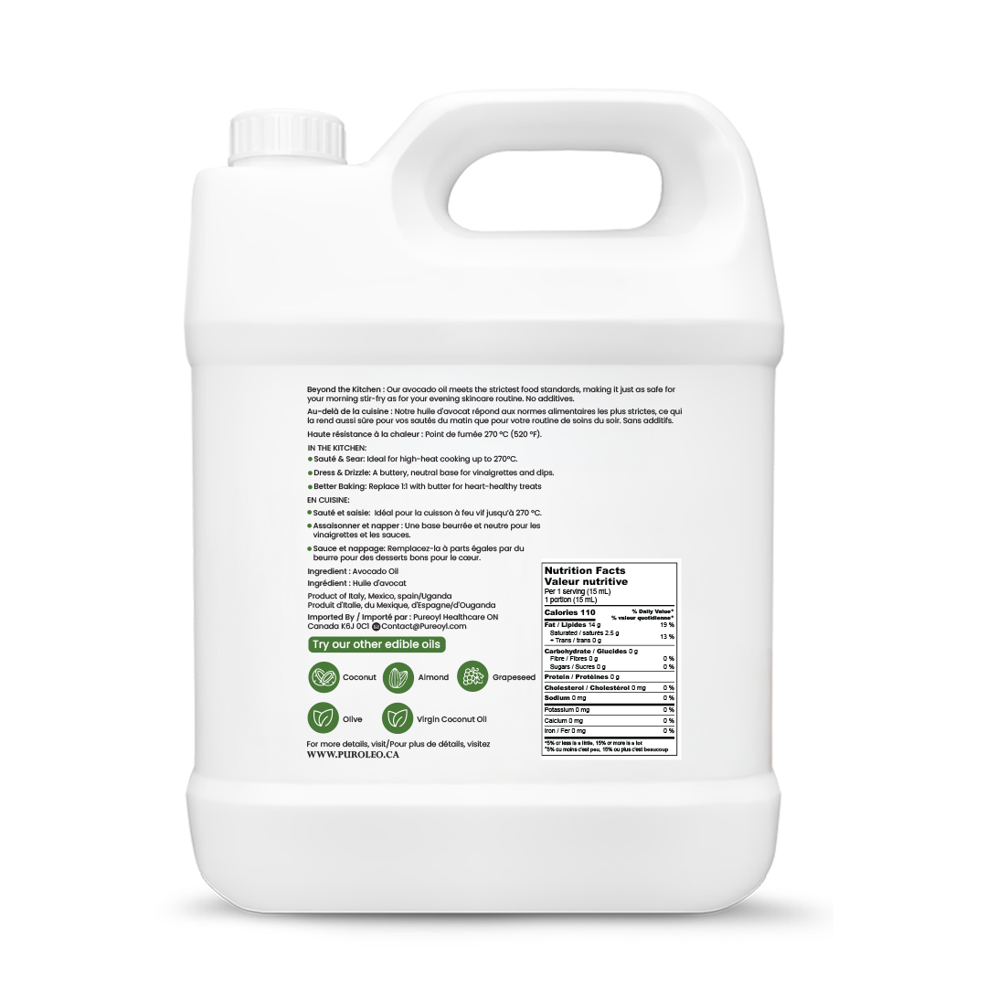 Avocado Oil - Food Grade