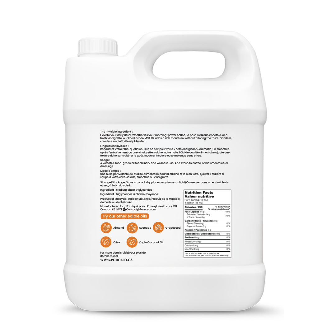 MCT Oil - Food Grade