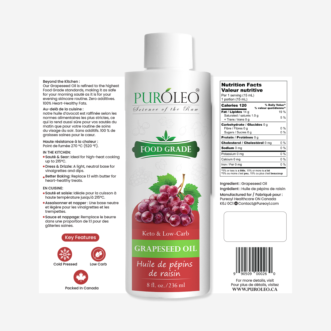 Grapeseed Oil - Food Frade