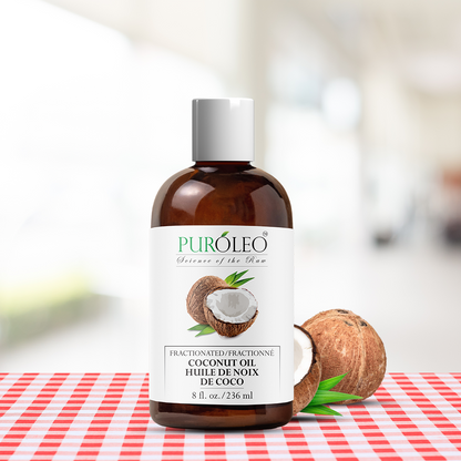 Huile de noix de coco fractionnée