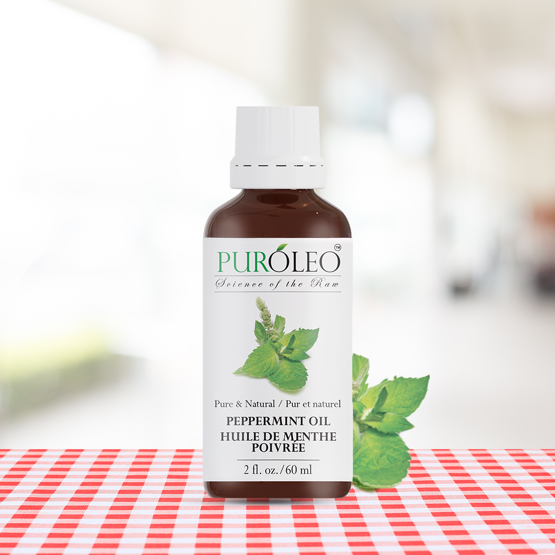 Huile essentielle de menthe poivrée