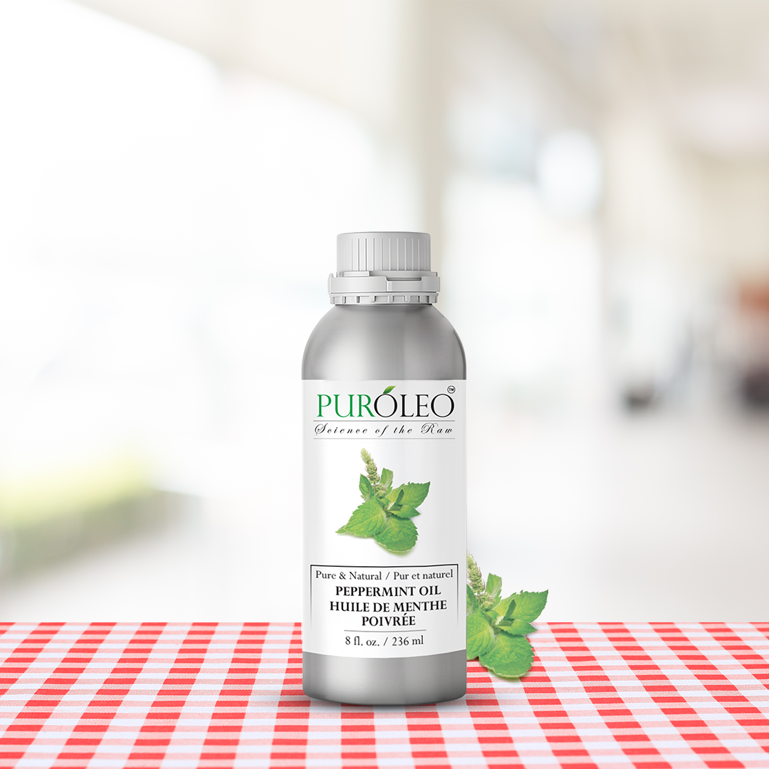 Huile essentielle de menthe poivrée