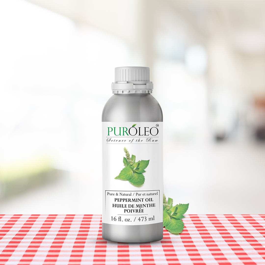 Huile essentielle de menthe poivrée