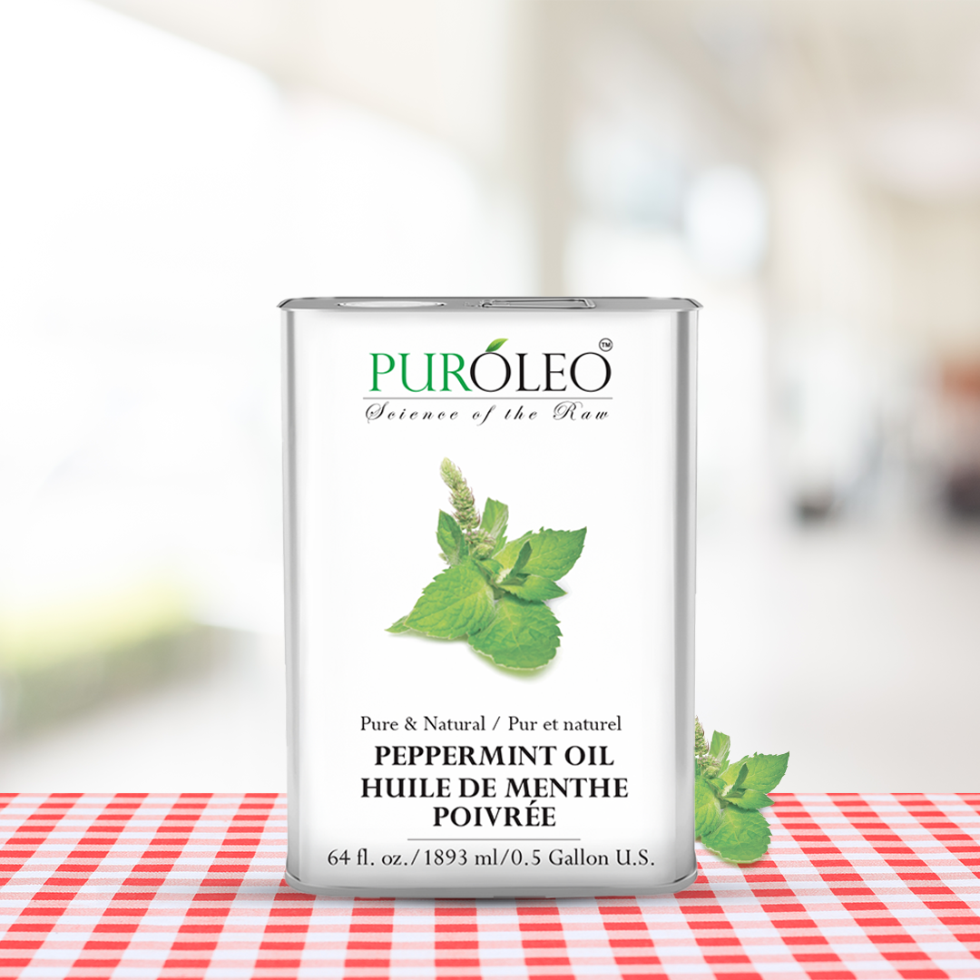 Huile essentielle de menthe poivrée