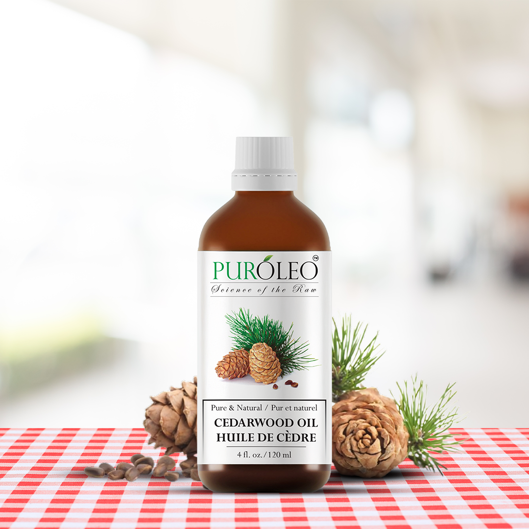 Huile essentielle de bois de cèdre