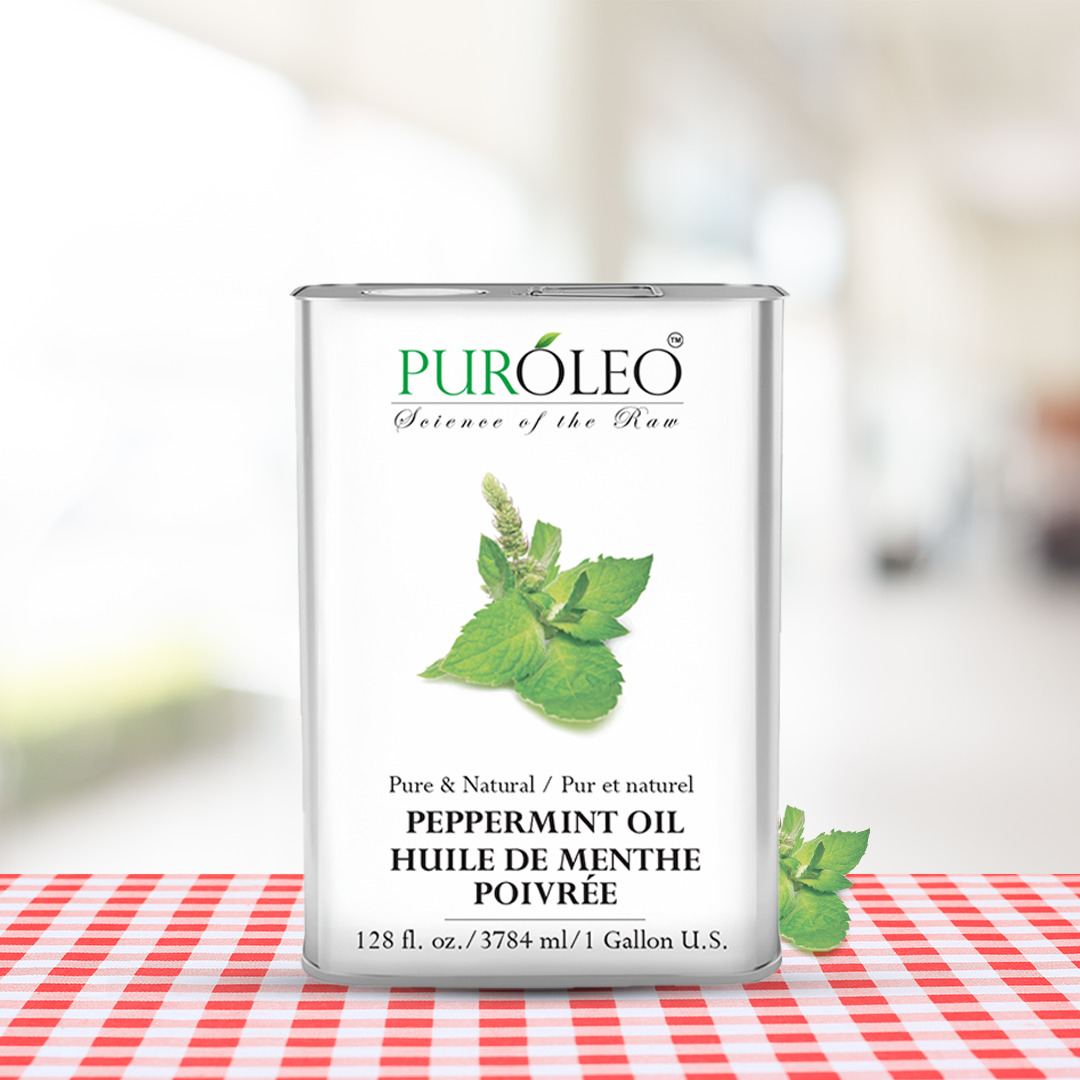 Huile essentielle de menthe poivrée