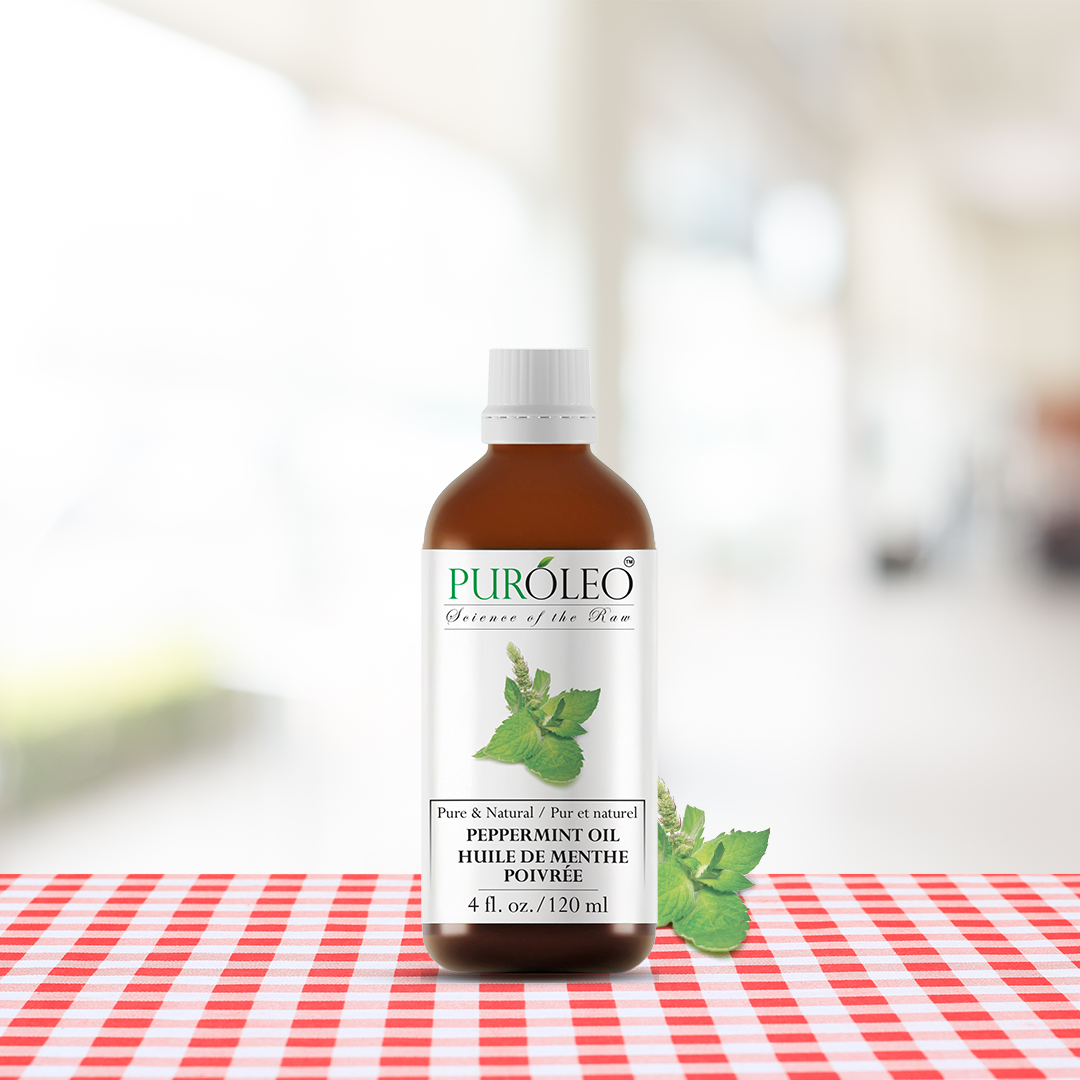 Huile essentielle de menthe poivrée